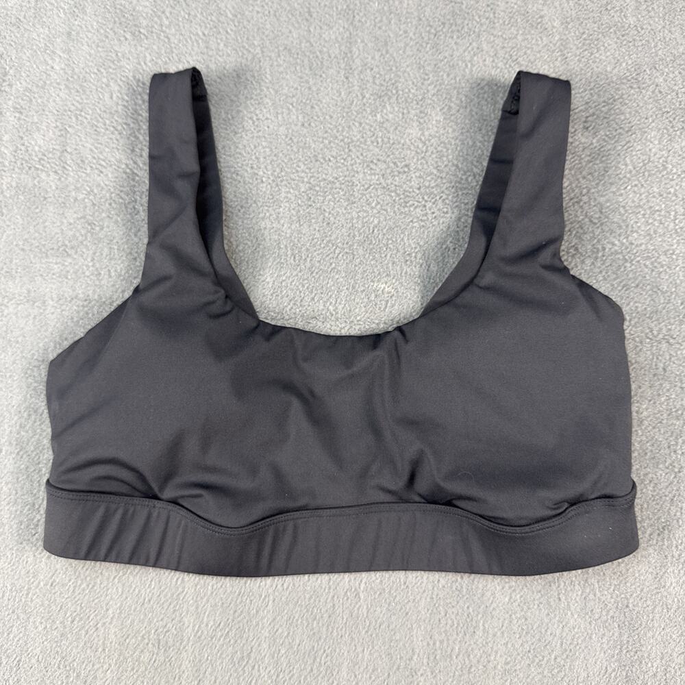 Vuori Stride Sports Bra Women’s Medium Black Athrisure Workout